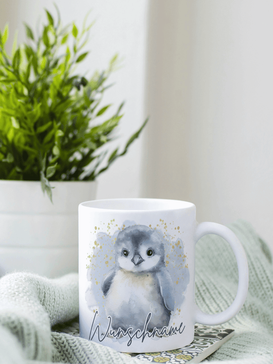 Pinguin Motiv – Geschenk für Frauen, Symbol für Zusammenhalt, Loyalität, Wärme & stille Stärke