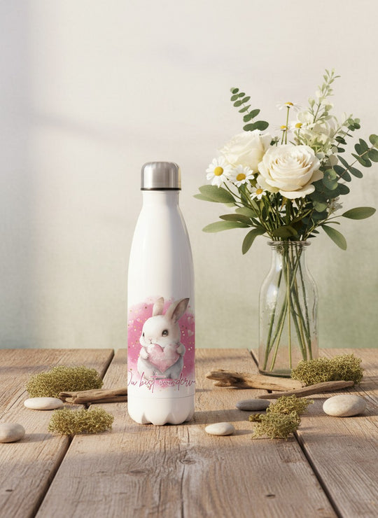 Trinkflasche Du bist wundervoll personalisiert - achtsame Geschenke für Frauen bei Alles auf Anfang in Bedburg, NRW
