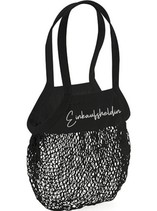 EINKAUFSHELDIN Einkaufsnetz / Tasche schwarz