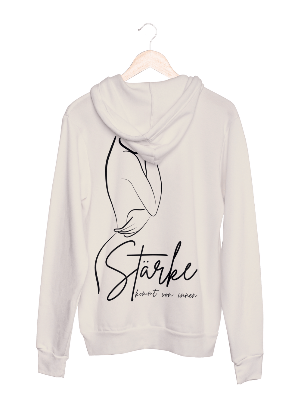 STÄRKE Hoodie slimfit offwhite