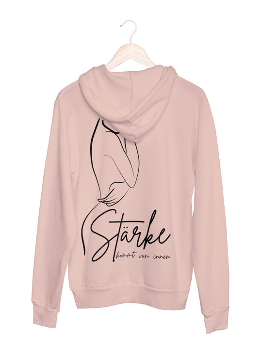 STÄRKE Hoodie slimfit softrose