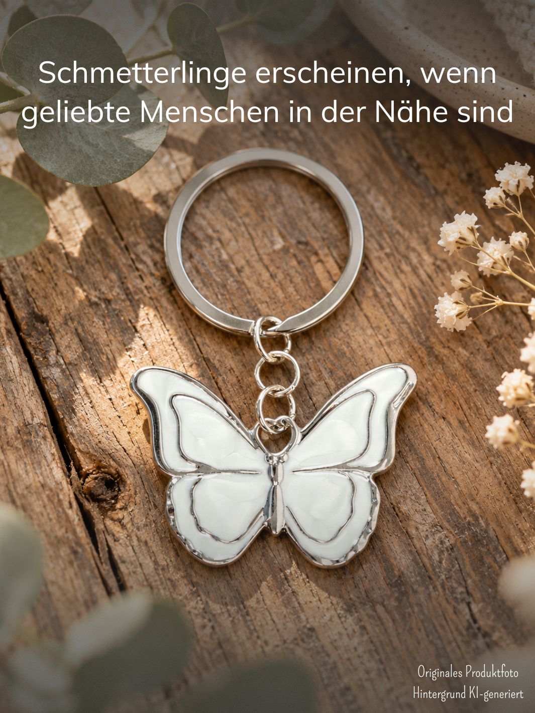 SCHMETTERLING Schlüsselanhänger – wenn Neues leichter werden darf