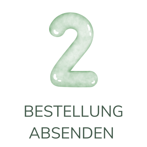 Sende deine Bestellung ab und freue dich auf ein handgefertigtes, nachhaltiges Produkt, das mit Liebe und Sorgfalt für dich erstellt wird.
