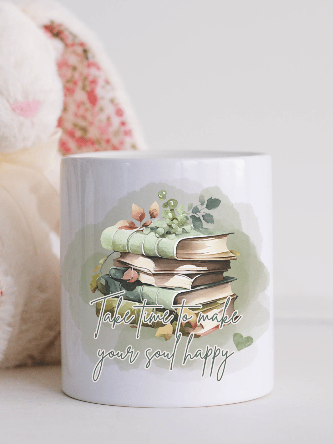 Take time to make your soul happy Keramikspardose - Alles auf Anfang - Geschenke für Frauen