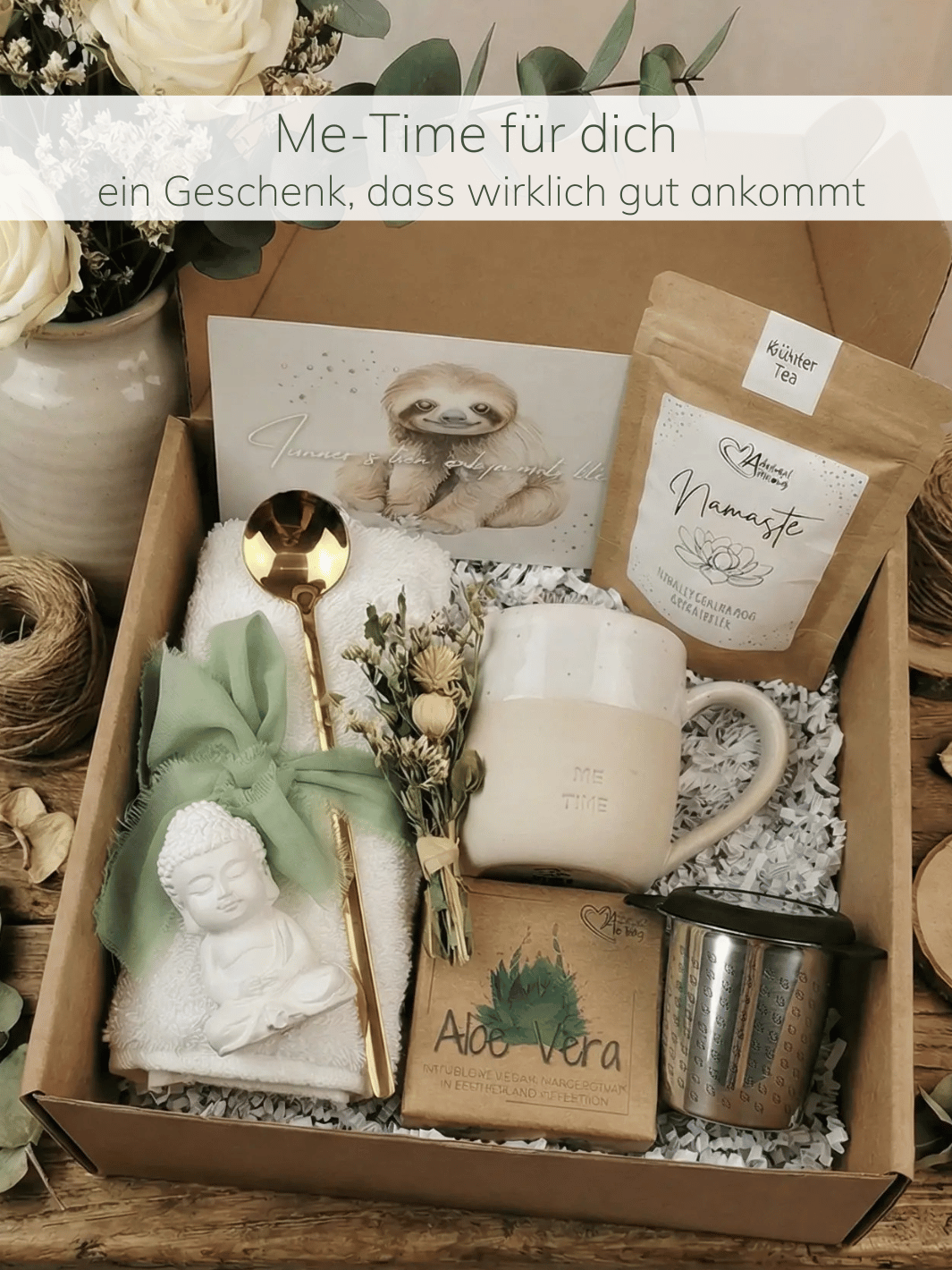 Geschenkbox Me-Time - achtsame Geschenke für Frauen bei Alles auf Anfang aus Bedburg NRW