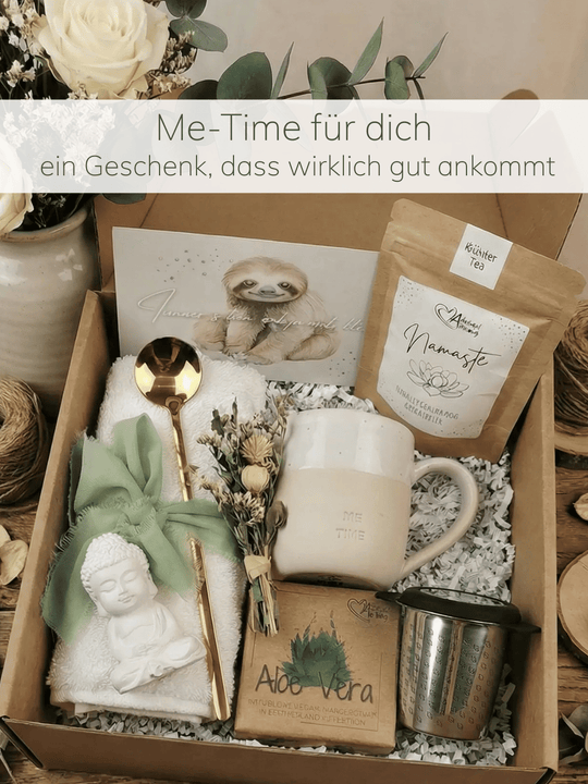 Geschenkbox Me-Time - achtsame Geschenke für Frauen bei Alles auf Anfang aus Bedburg NRW