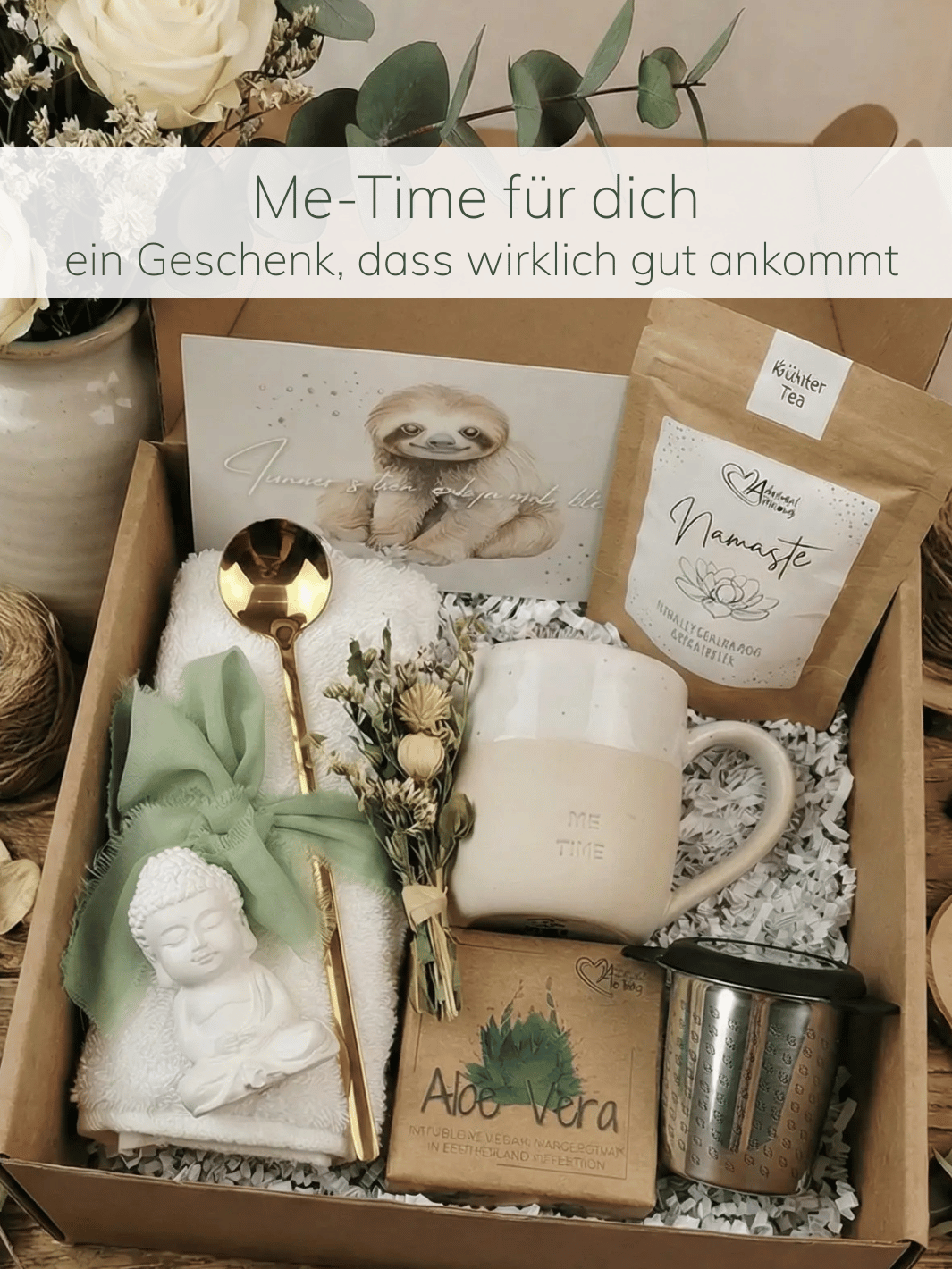 Geschenkbox Me-Time - achtsame Geschenke für Frauen bei Alles auf Anfang aus Bedburg NRW