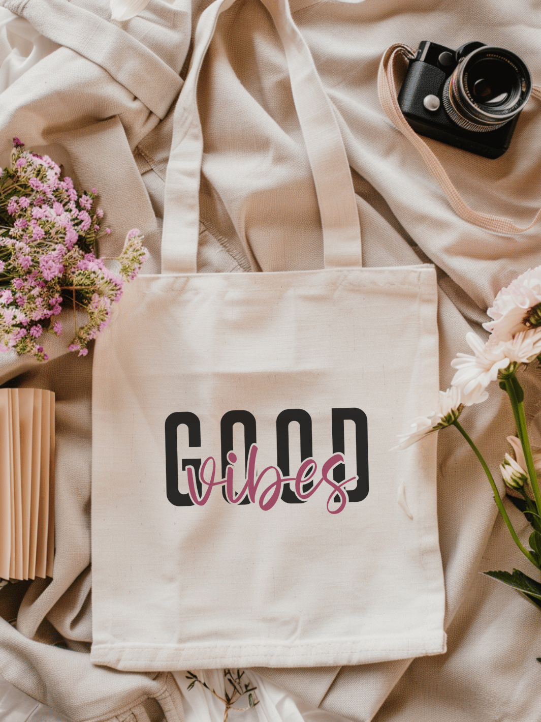 GOOD VIBES Tasche | Einkaufsbeutel