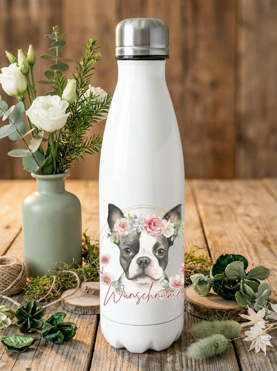 Hund Trinkflasche personalisiert - achtsame Geschenke für Frauen und Mädchen bei Alles auf Anfang in Bedburg, NRW