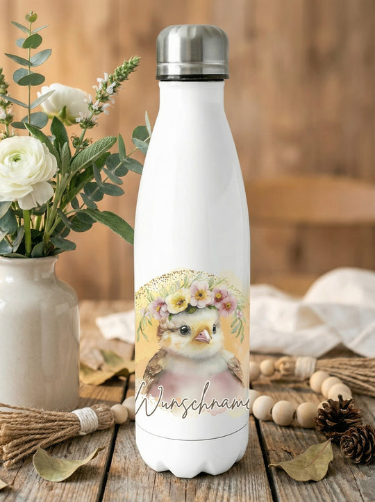 Küken Trinkflasche personalisiert - achtsame Geschenke für Frauen und Mädchen bei Alles auf Anfang in Bedburg, NRW