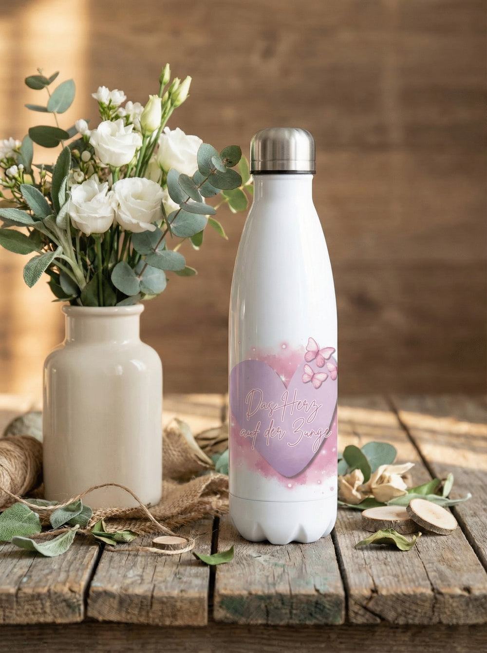 Trinkflasche Das Herz auf der Zunge - achtsame Geschenke für Frauen bei Alles auf Anfang in Bedburg, NRW