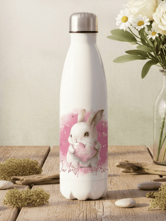 Trinkflasche Du bist wundervoll personalisiert - achtsame Geschenke für Frauen bei Alles auf Anfang in Bedburg, NRW