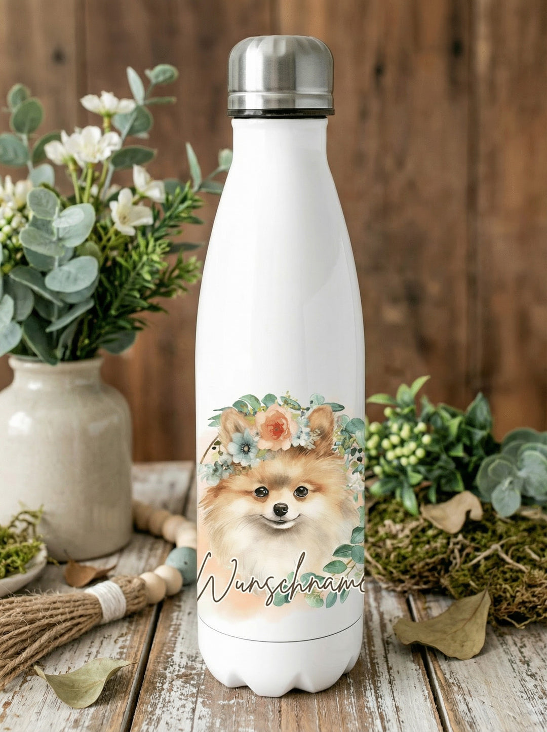 Spitz Trinkflasche personalisiert - achtsame Geschenke für Frauen und Mädchen bei Alles auf Anfang in Bedburg, NRW
