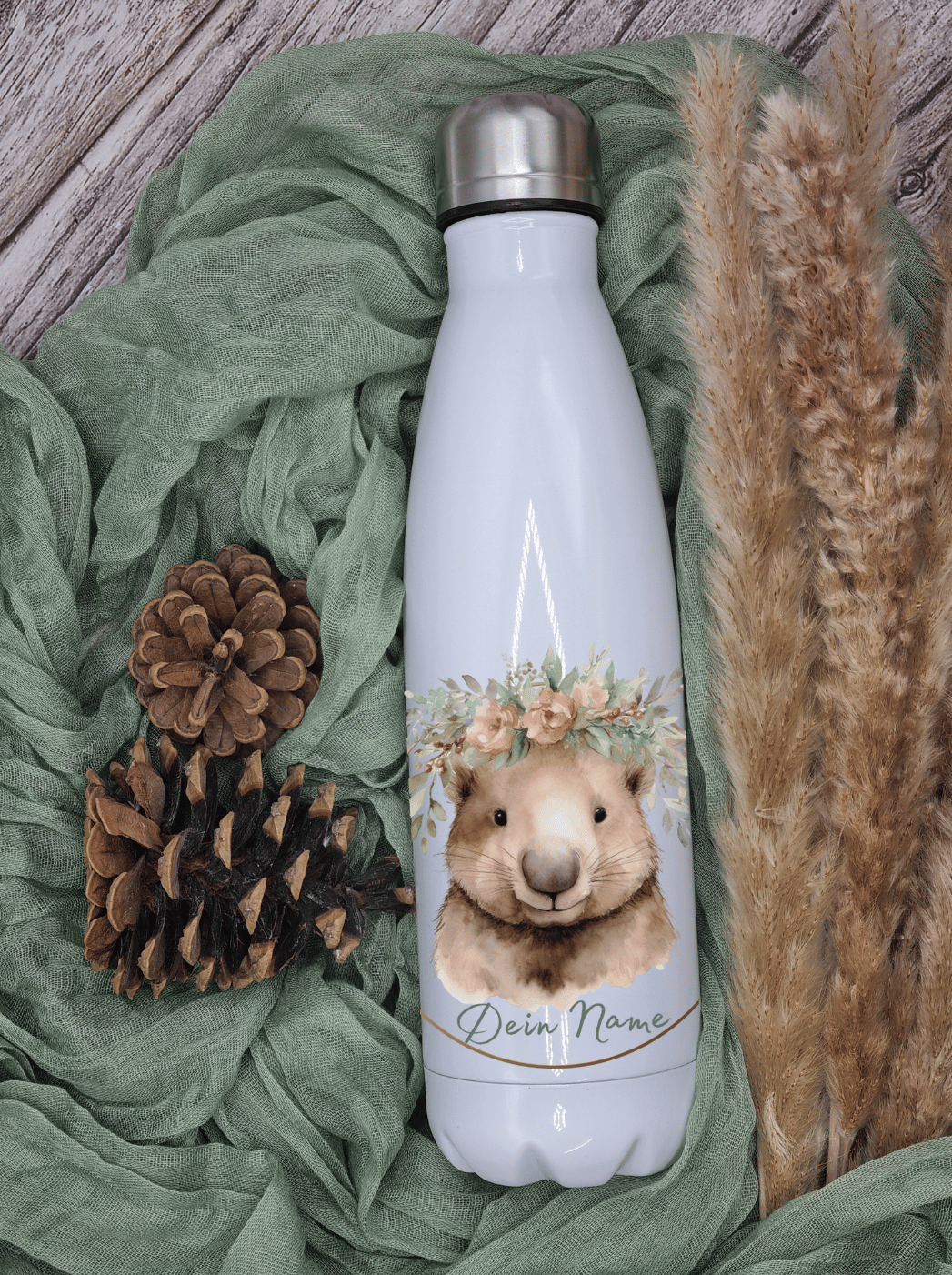 WOMBAT Trinkflasche 500ml (personalisierbar)