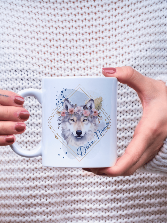 WOLF Tasse (personalisierbar)