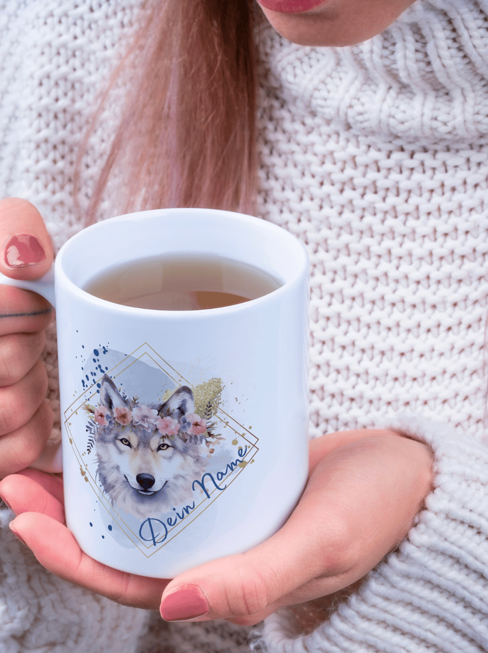 WOLF Tasse (personalisierbar)