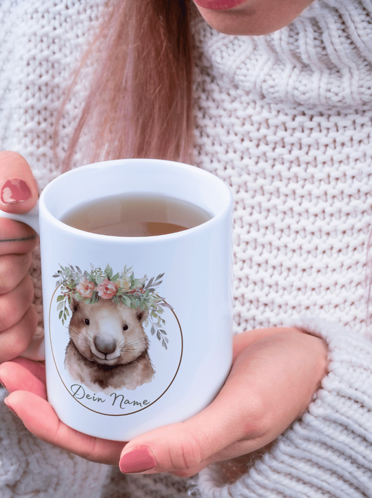 WOMBAT Tasse (personalisierbar)