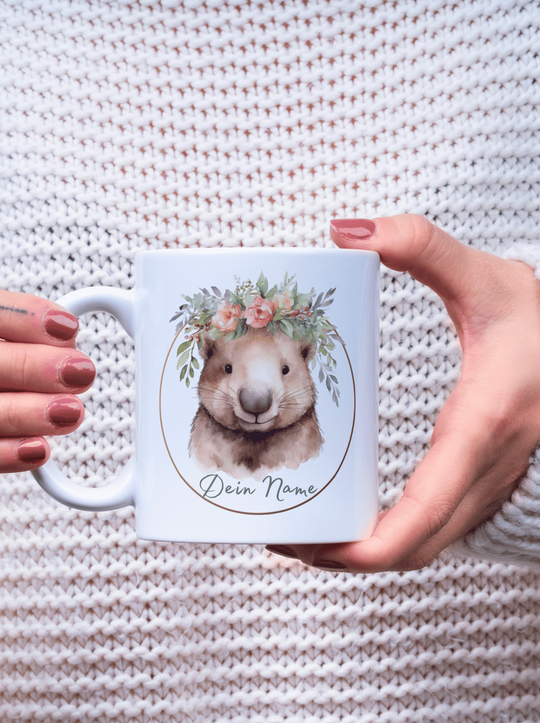 WOMBAT Tasse (personalisierbar)