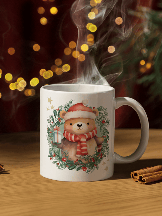 WEIHNACHTSBÄR Tasse (personalisierbar)