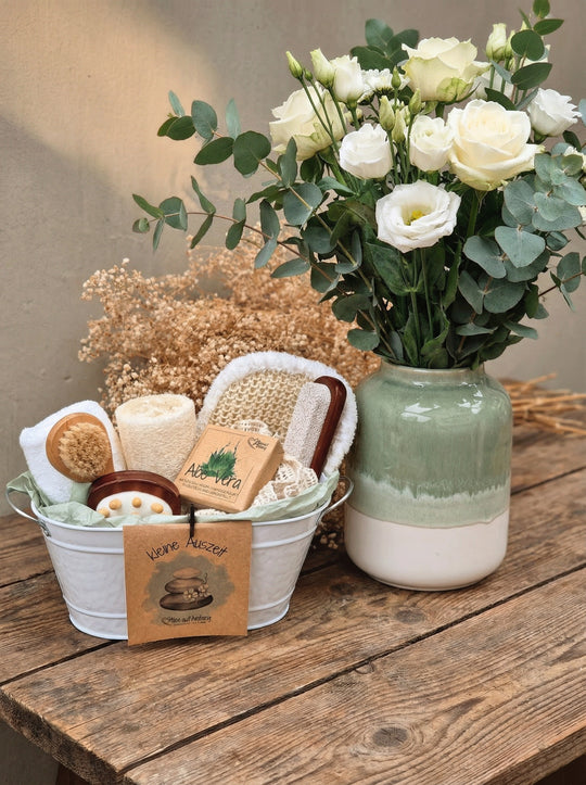 Wellness Geschenkset Kleine Auszeit - achtsames Geschenk für Frauen bei Alles auf Anfang, Bedburg NRW