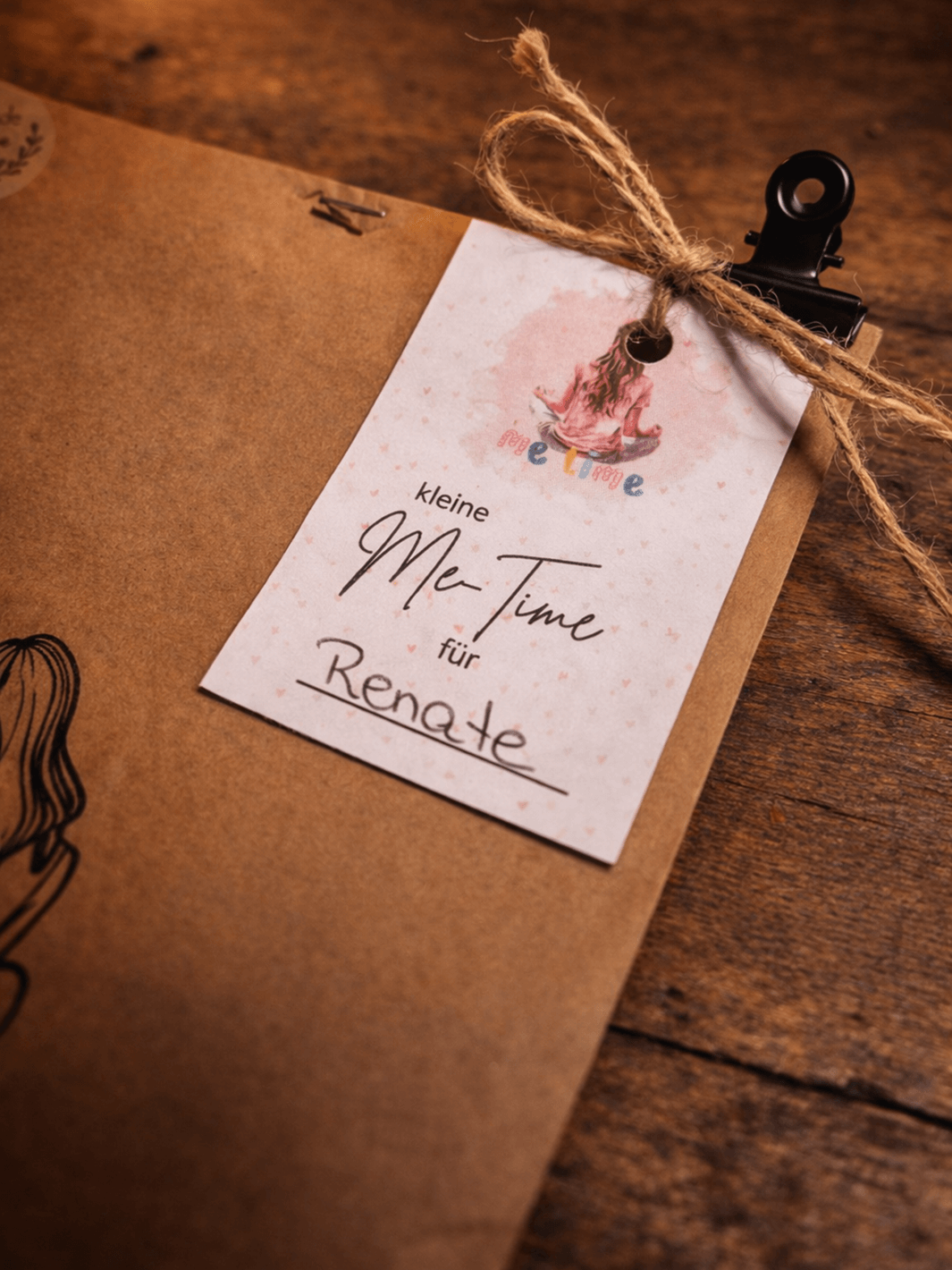 Wundertüte "Me-Time" personalisierbar - achtsame Geschenke für Frauen bei Alles auf Anfang in Bedburg NRW. Nachhaltig, handgemacht und personalisierbar