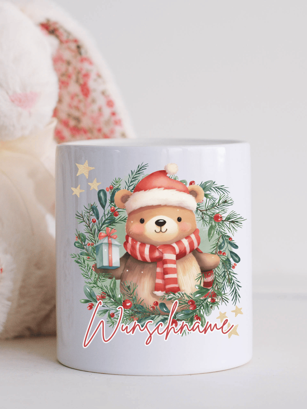 X-MAS Bär Keramikspardose - Alles auf Anfang - Geschenke für Frauen