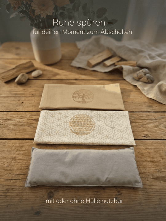 AUGENKISSEN Lavendel BIO.  Achtsame Geschenke für Frauen bei Alles auf Anfang in Bedburg, NRW