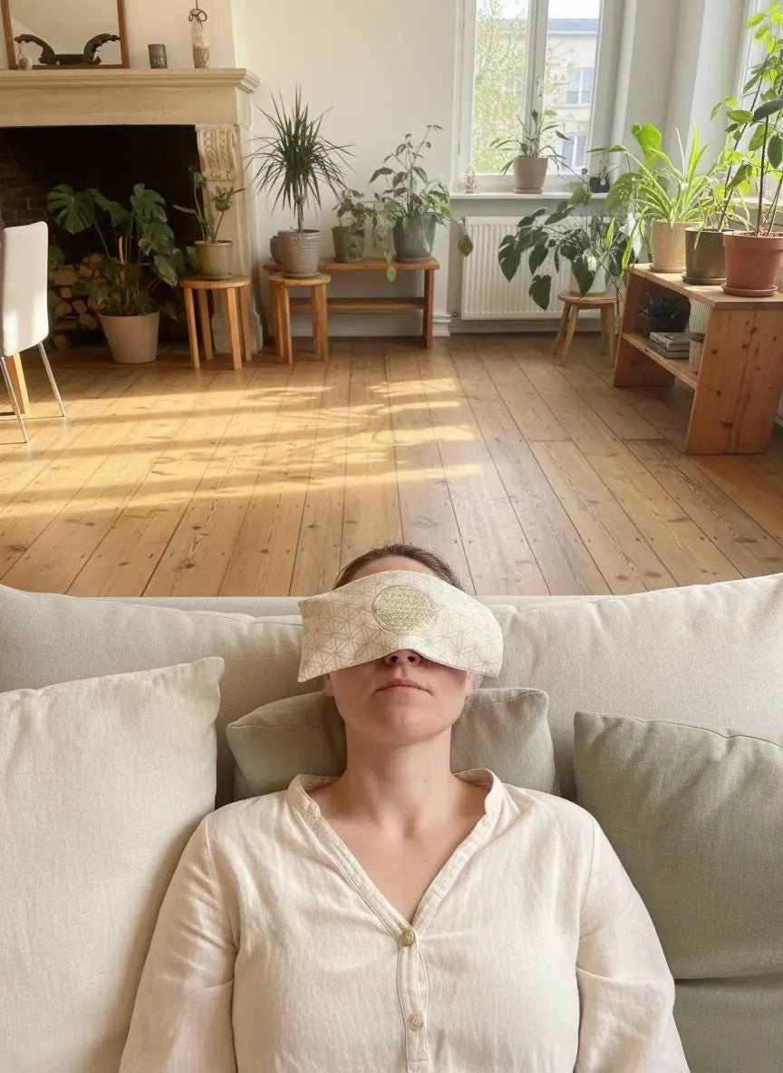 AUGENKISSEN Lavendel BIO - Alles auf Anfang - personalisierte Geschenke für Frauen