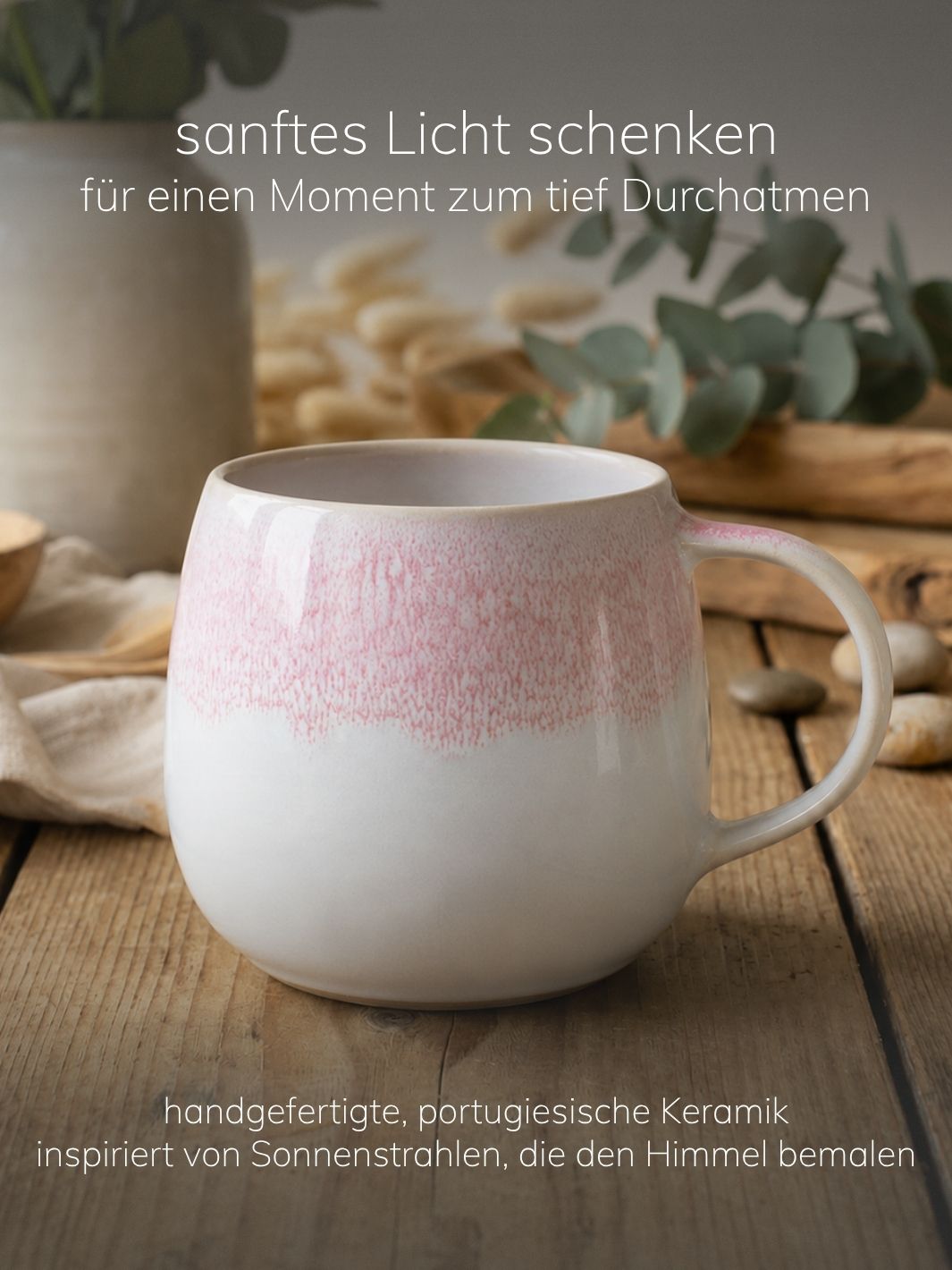 Aurora Tasse - achtsame Geschenke für Frauen, Alles auf Anfang