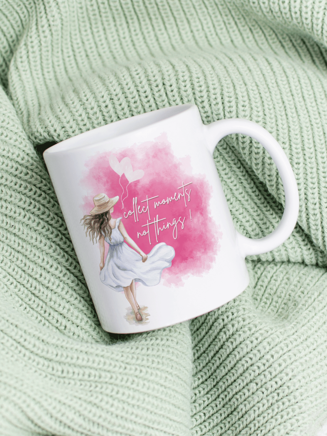 Keramiktasse Collect Moments - achtsame Geschenke für Frauen bei Alles auf Anfang in Bedburg, NRW