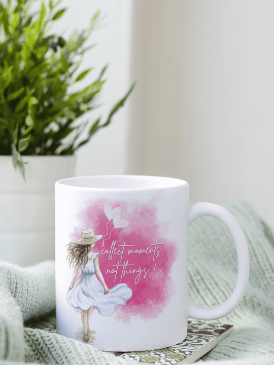 Keramiktasse Collect Moments - achtsame Geschenke für Frauen bei Alles auf Anfang in Bedburg, NRW