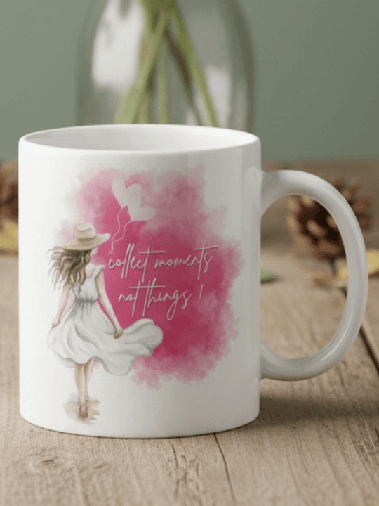 Keramiktasse Collect Moments - achtsame Geschenke für Frauen bei Alles auf Anfang in Bedburg, NRW