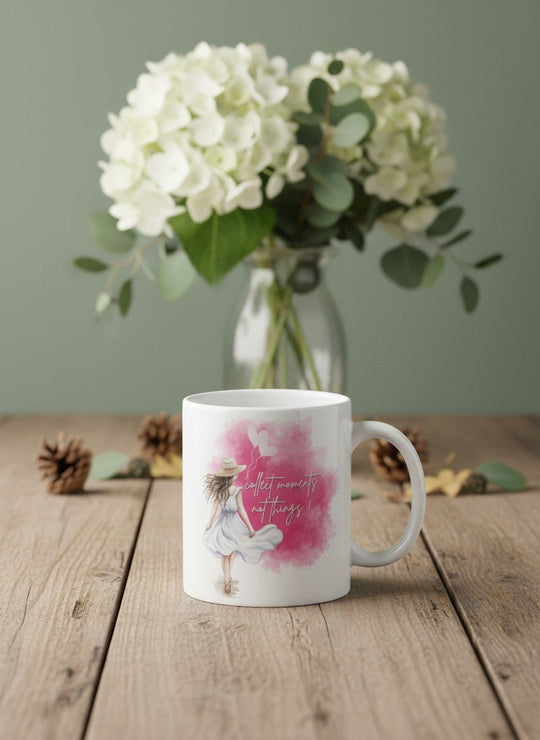 Keramiktasse Collect Moments - achtsame Geschenke für Frauen bei Alles auf Anfang in Bedburg, NRW
