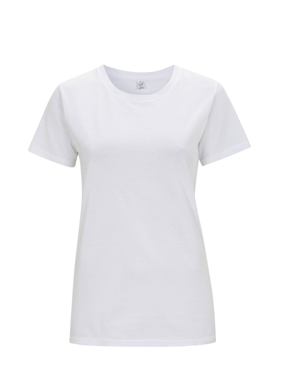 Damen Basic T-Shirt weiß