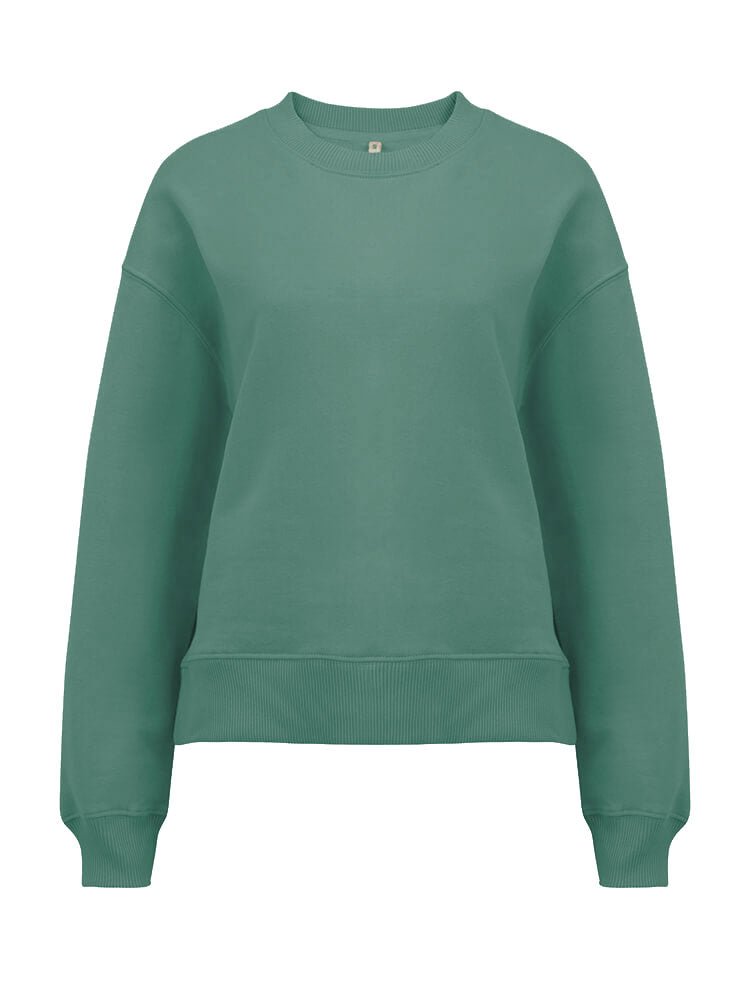 Damen Sweatshirt (Auslaufartikel) dropshoulder sage green