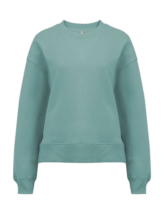 Damen Sweatshirt (Auslaufartikel) dropshoulder slate green