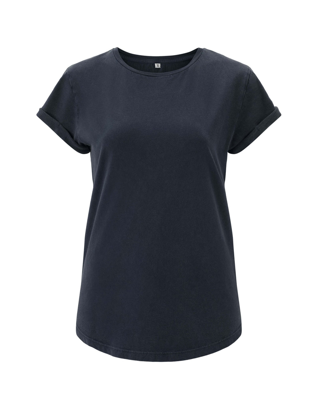 Damen T-Shirt rolled Arms (Auslaufartikel Farbe) denim