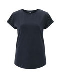 Damen T-Shirt rolled Arms (Auslaufartikel)