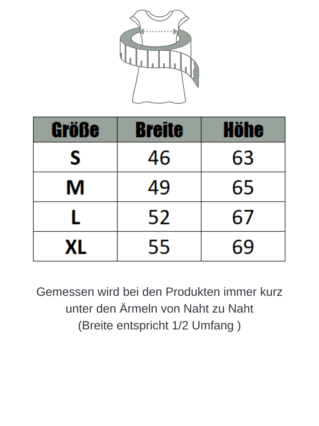 Damen T-Shirt rolled Arms (Auslaufartikel) - Geschenke für Frauen