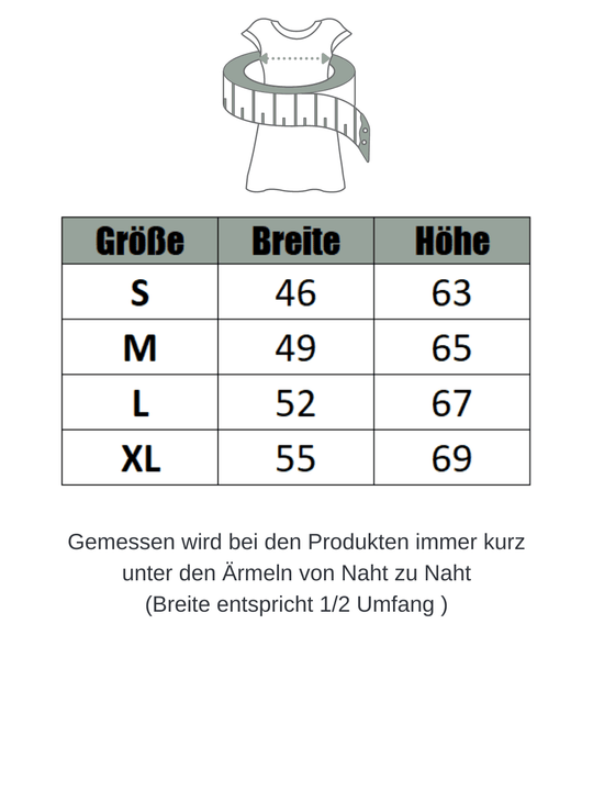 Damen T-Shirt rolled Arms (Auslaufartikel) - Geschenke für Frauen