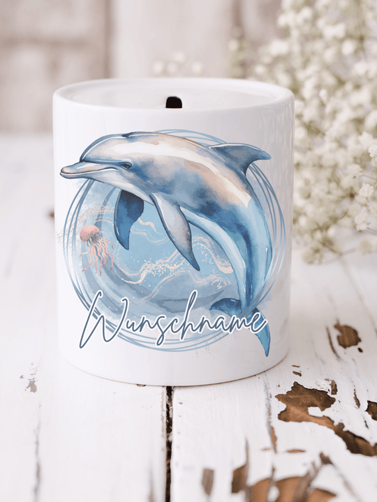 DELFIN Spardose - Alles auf Anfang - personalisierte Geschenke für Frauen