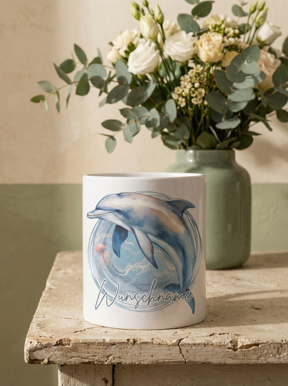 DELFIN Spardose - Alles auf Anfang - personalisierte Geschenke für Frauen