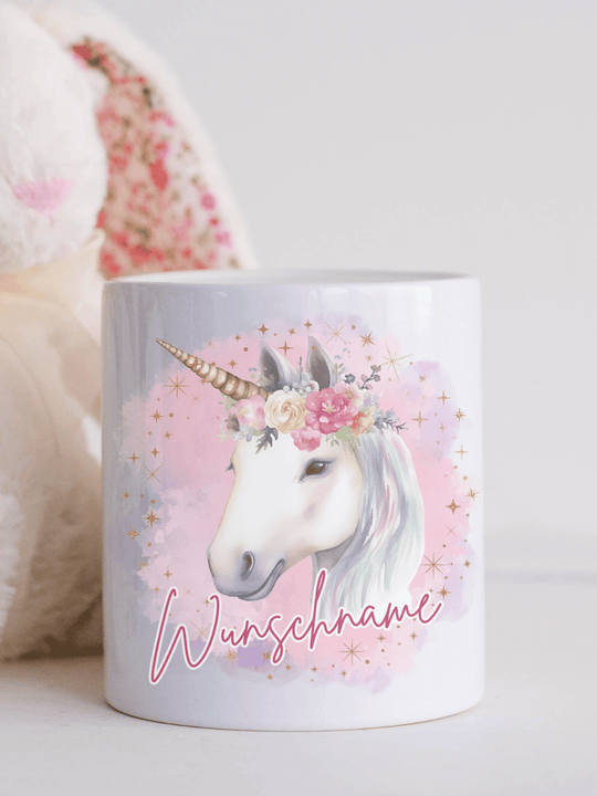 EINHORN Spardose - Alles auf Anfang - personalisierte Geschenke für Frauen