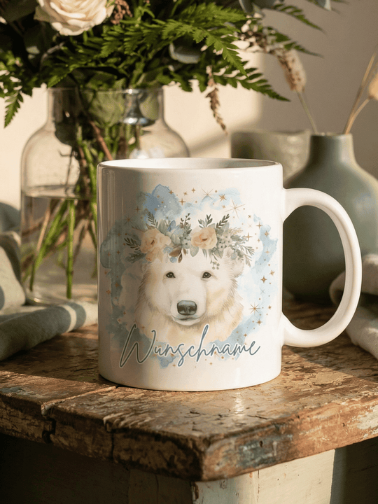 EISBÄR Tasse - Alles auf Anfang - personalisierte Geschenke für Frauen