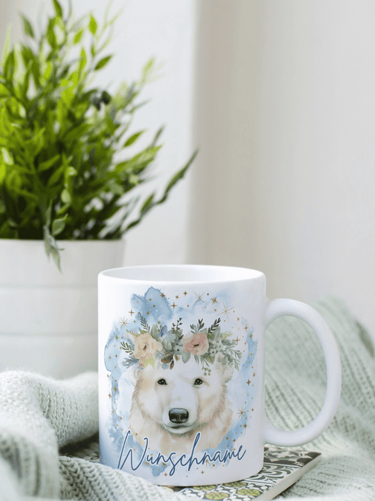 EISBÄR Tasse - Alles auf Anfang - personalisierte Geschenke für Frauen