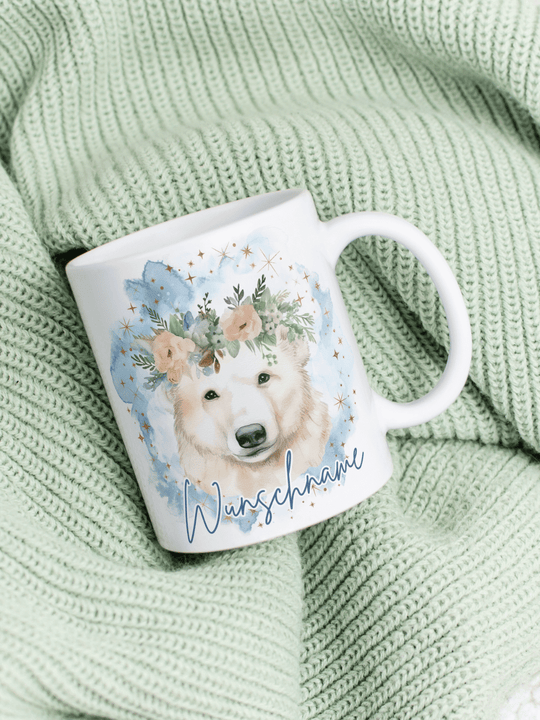 EISBÄR Tasse - Alles auf Anfang - personalisierte Geschenke für Frauen