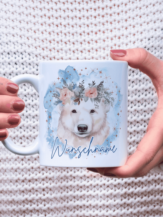 EISBÄR Tasse - Alles auf Anfang - personalisierte Geschenke für Frauen