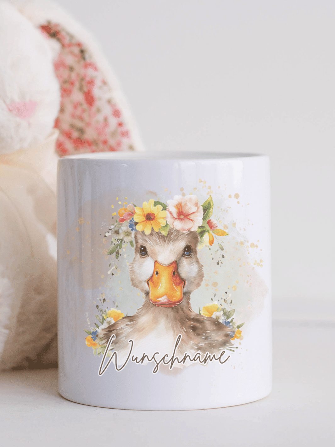 ENTE Spardose - Alles auf Anfang - personalisierte Geschenke für Frauen