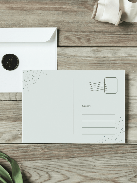 Immer schön entspannt bleiben- Postkarte aus recycelten Papier. Achtsame Geschenk für Frauen - Alles auf Anfang aus Bedburg