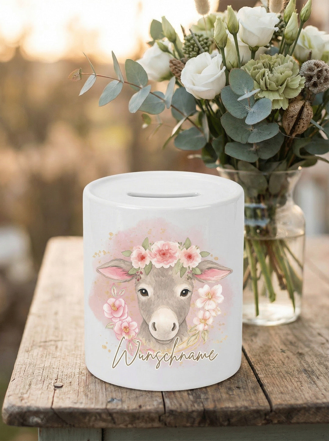 ESEL II Spardose - Alles auf Anfang - personalisierte Geschenke für Frauen